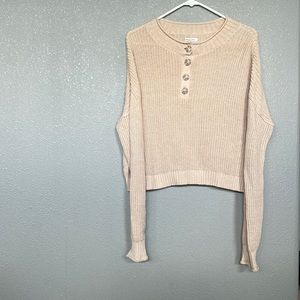 American Eagle Beige Sweater Size Small